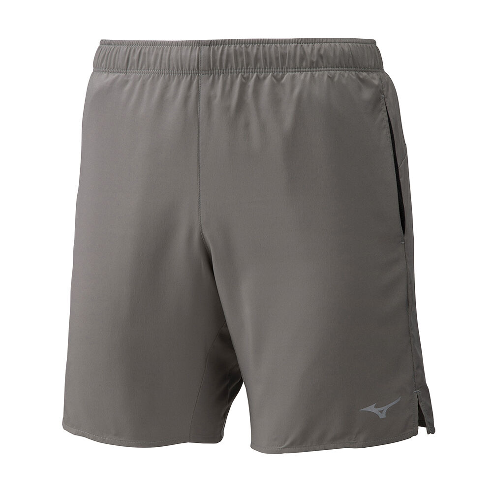 Panske Šortky Mizuno Core 7.5 Bezecke Siva Vypredaj YUXL42598